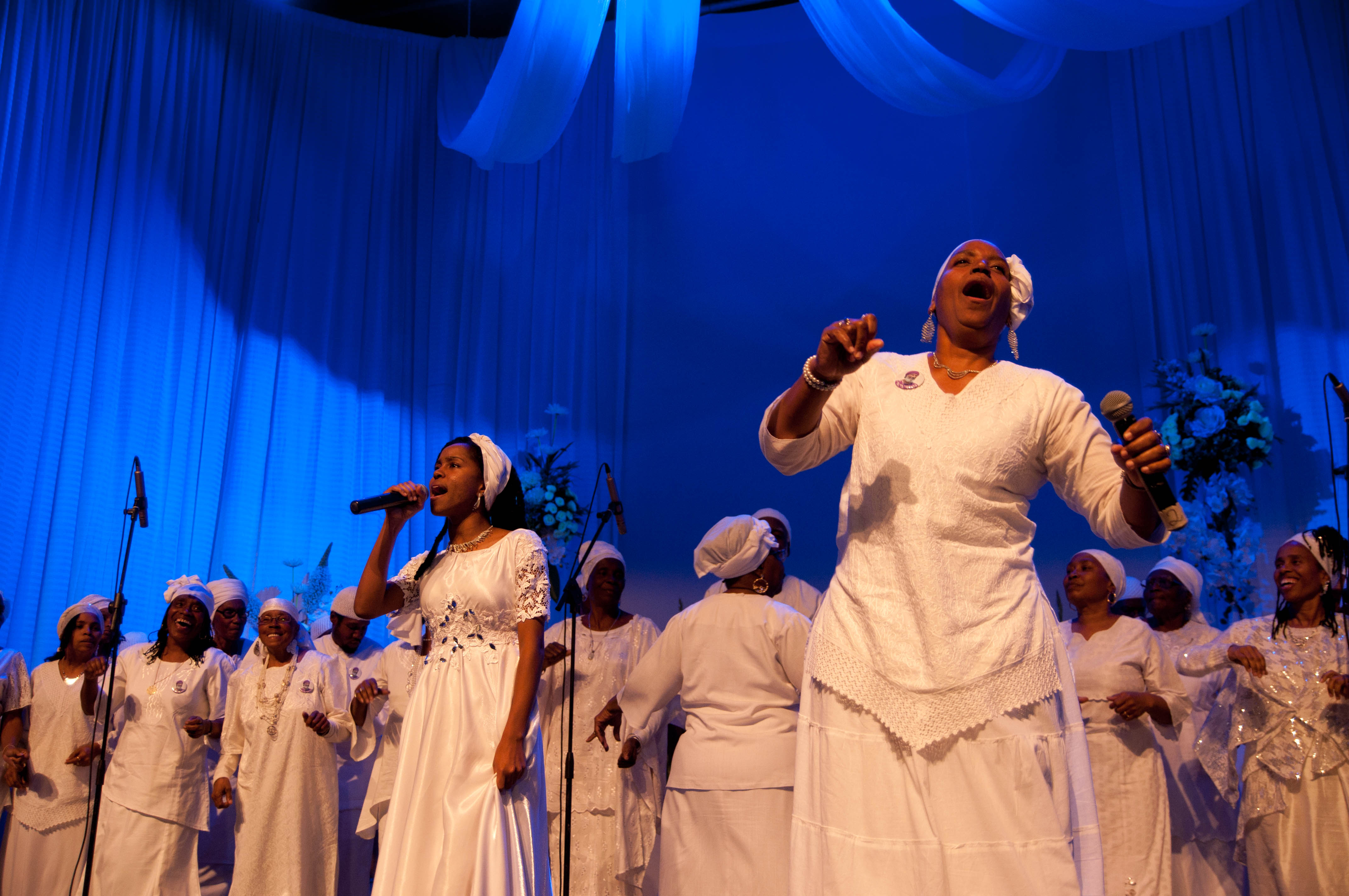 With song and dance, African Hebrew Israelites honor their departed leader