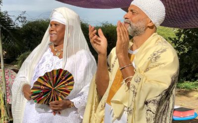 Vows, broom jumping and vegan cake: a soulful Hebrew Israelite wedding in Davis