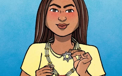 Graphic novelist tells story of Jewish and Native American girl