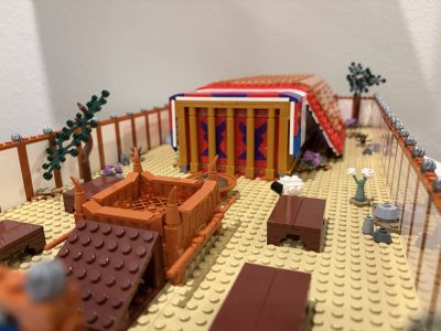 The Wilderness Tabernacle sold by Bible Bricks. (Photo courtesy of Bible Bricks)
