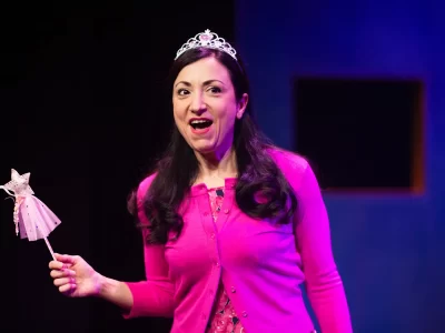 Hend Ayoub in "Home? A Palestinian Woman's Pursuit of Life, Liberty & Happiness." (Jessica Palopoli)