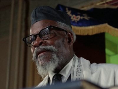 Rabbi Wentworth Arthur Matthew in a scene from "The Angel Levine" (1970).